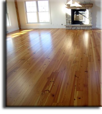 Country Farmhouse Antique Heart Pine Flooring - Appalachian Woods