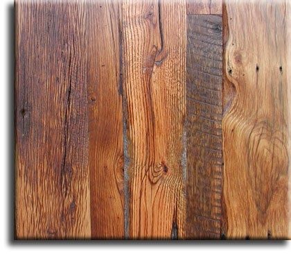 Reclaimed barn wood flooring