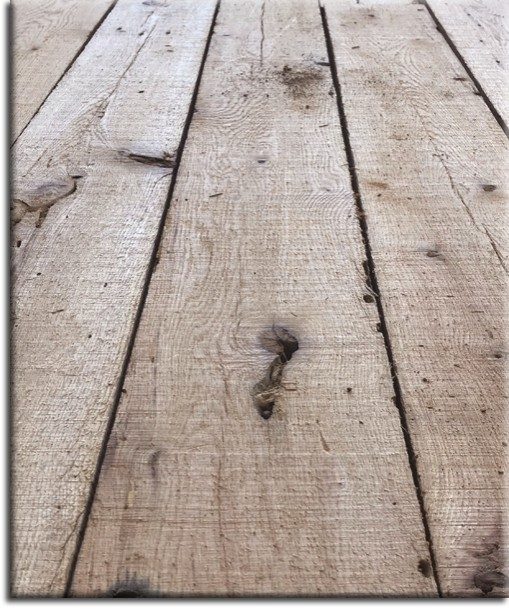 Antique beam sawn oak wall paneling