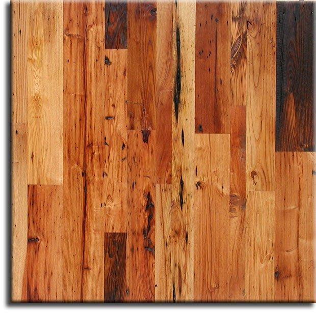 Cabin plank chestnut flooring