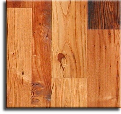 Rustic cabin plank chestnut flooring
