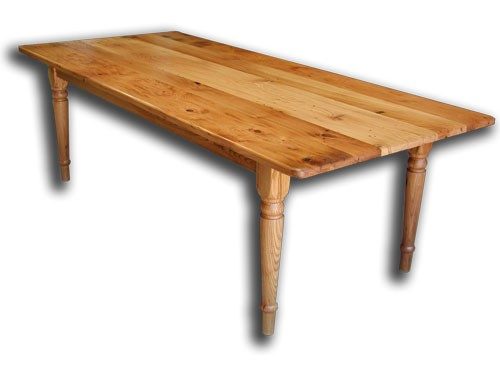 Wormy chestnut table