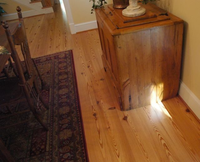 Antique heart pine flooring - select