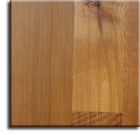 Wide plank oak flooring