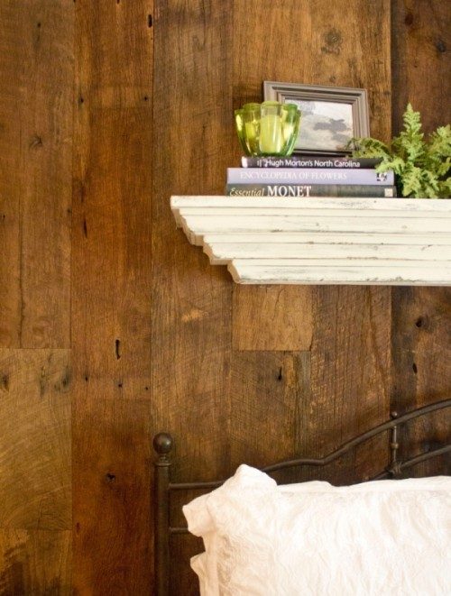 antique wall paneling