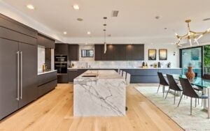 Rustic white oak flooring