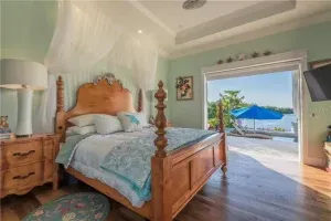 Reclaimed wormy chestnut flooring