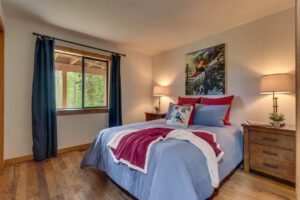 Reclaimed wormy chestnut flooring