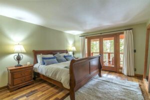 Reclaimed wormy chestnut flooring