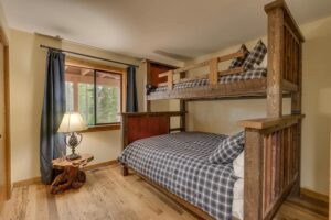 Reclaimed wormy chestnut flooring