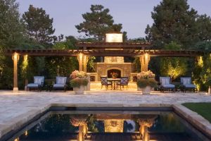 Reclaimed Oak Pergola