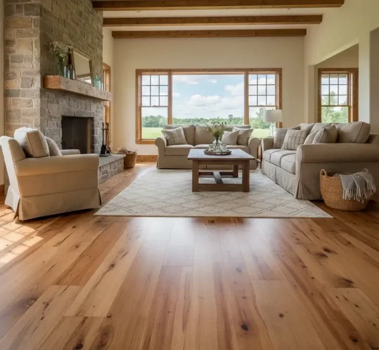 Rustic Hickory Flooring
