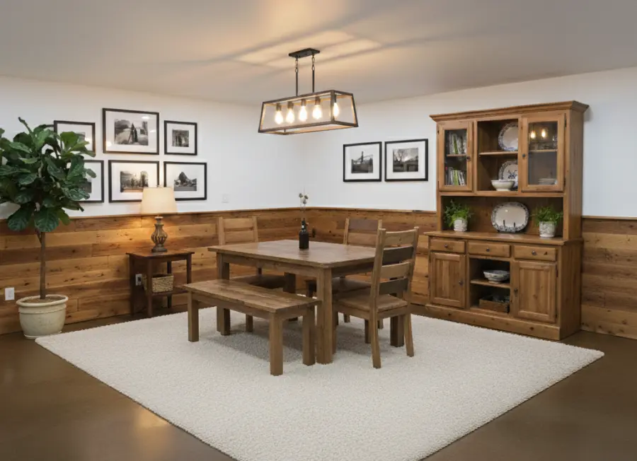 Reclaimed Oak Farm Table