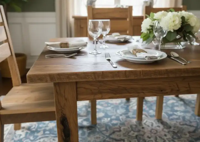 Reclaimed Oak Dining Table